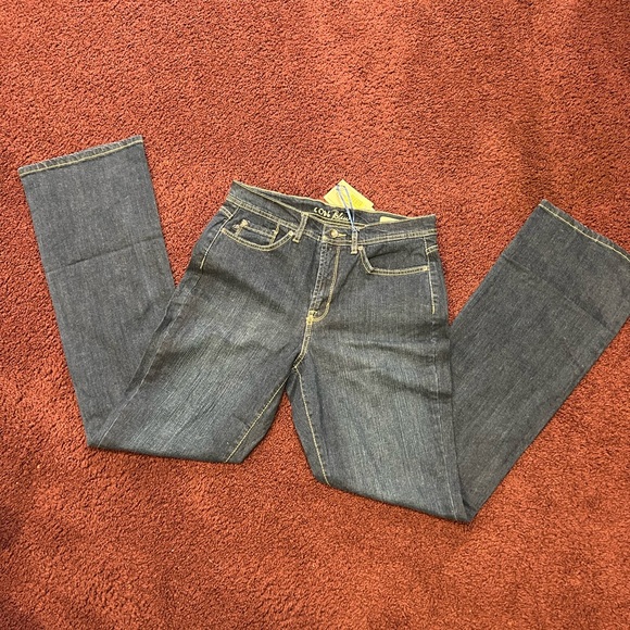 Womens Code Blue (jeans) size 10 long with simple design on back pockets ! - Picture 3 of 4